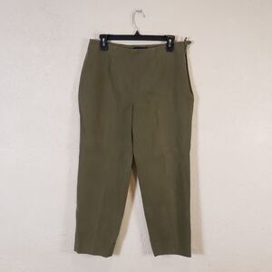 Piazza Sempione Black Tailored Pants Women’s IT 48 US 12–14 Luxury Minimalist Wo